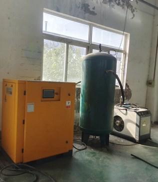 天津地区处理7.5千瓦永磁变频空压机套装