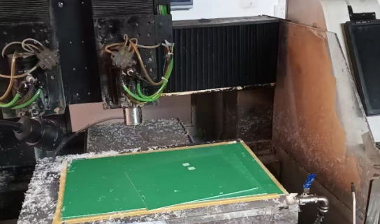 广州地区公司处理精雕机