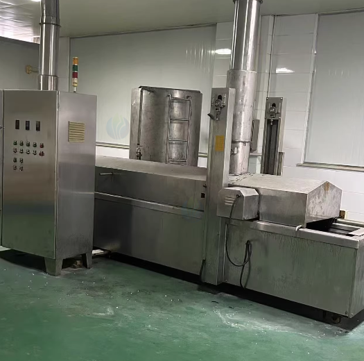 苏州地区工厂处理食品厂油炸线全套设备