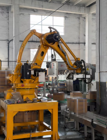 临沂地区工厂处理码垛机器人机械臂