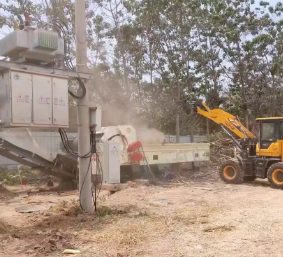 许昌地区处理打木渣设备