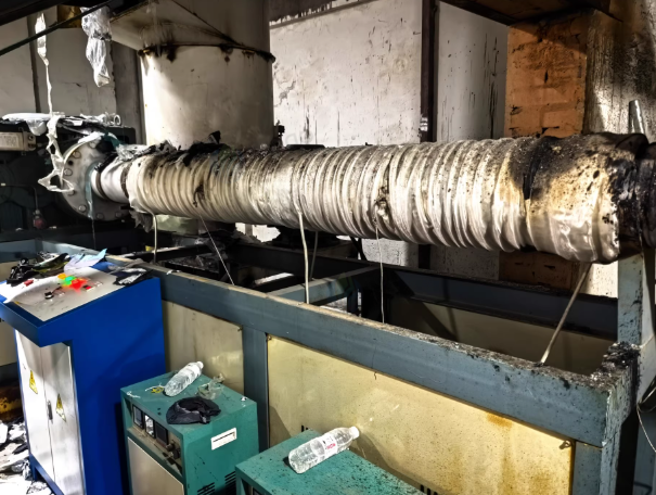 淮安地区工厂处理180华星造粒机