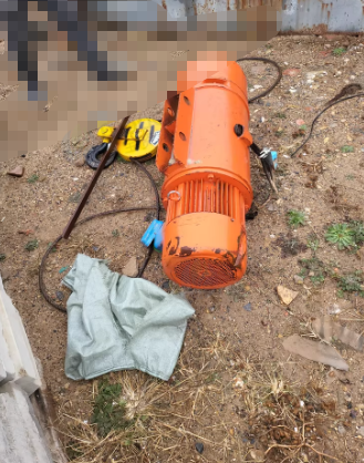 烟台地区因换场地处理18米龙门吊