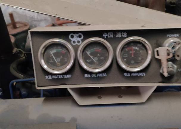 南通地区工厂处理121KW潍柴R6105AZLD柴油发电机组