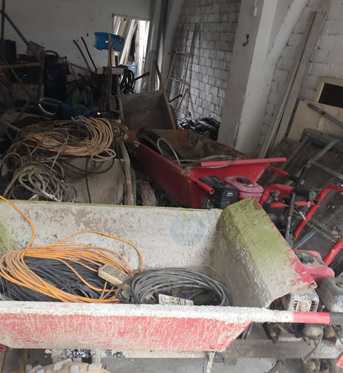 重庆地区工地处理汽油动力推车