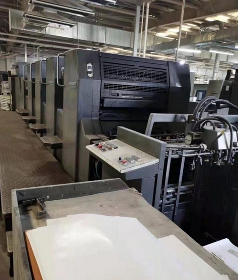 济宁地区处理海德堡Sm74-4+1 Mo4+1 1050覆膜机