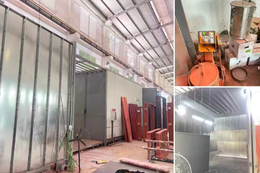 泉州地区处理高温烤漆房、喷粉炉、喷漆炉全套
