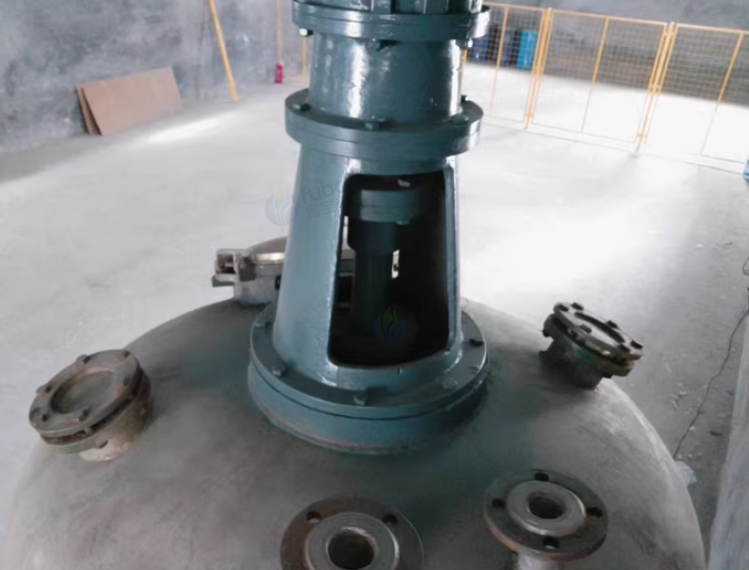 淄博地区处理1吨不锈钢反应釜，带搅拌