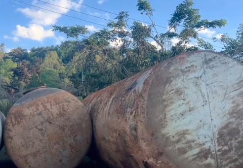 大理地区处理油罐、发电机