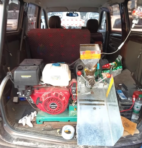 金华地区处理汽油膨化机全套