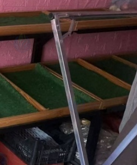 临夏地区处理水果架一批、烤红薯炉