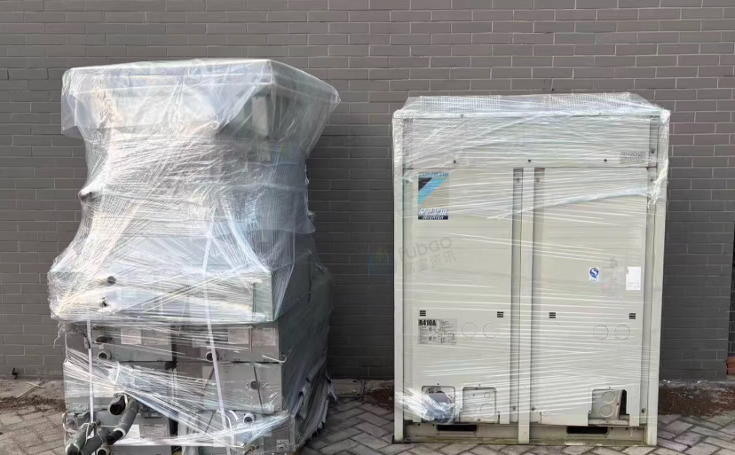 苏州地区工厂处理12P外机1台、内机12台