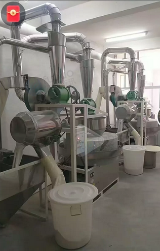 保定地区处理石磨面粉机组