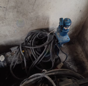 烟台地区处理4寸套丝机 2寸虎王套丝机 工具电缆线 电源箱等