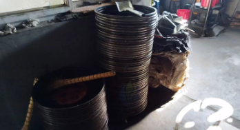 青岛地区处理古老油炸机一套