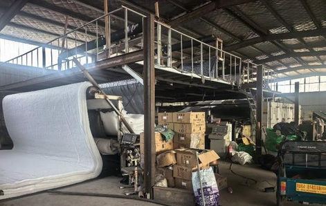 烟台地区处理2台梳理机 铺网机 烘箱 棉被机 切割机