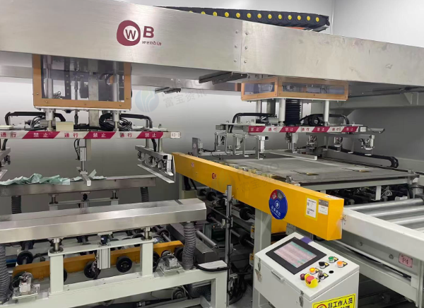 南通地区工厂处理配电柜自动化生产线