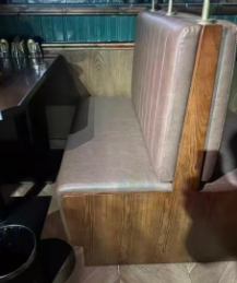 福州地区处理餐厅卡座沙发、桌椅一批