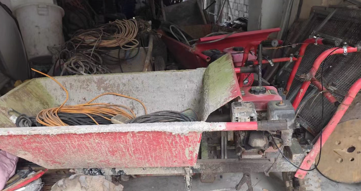 重庆地区工地处理汽油动力推车