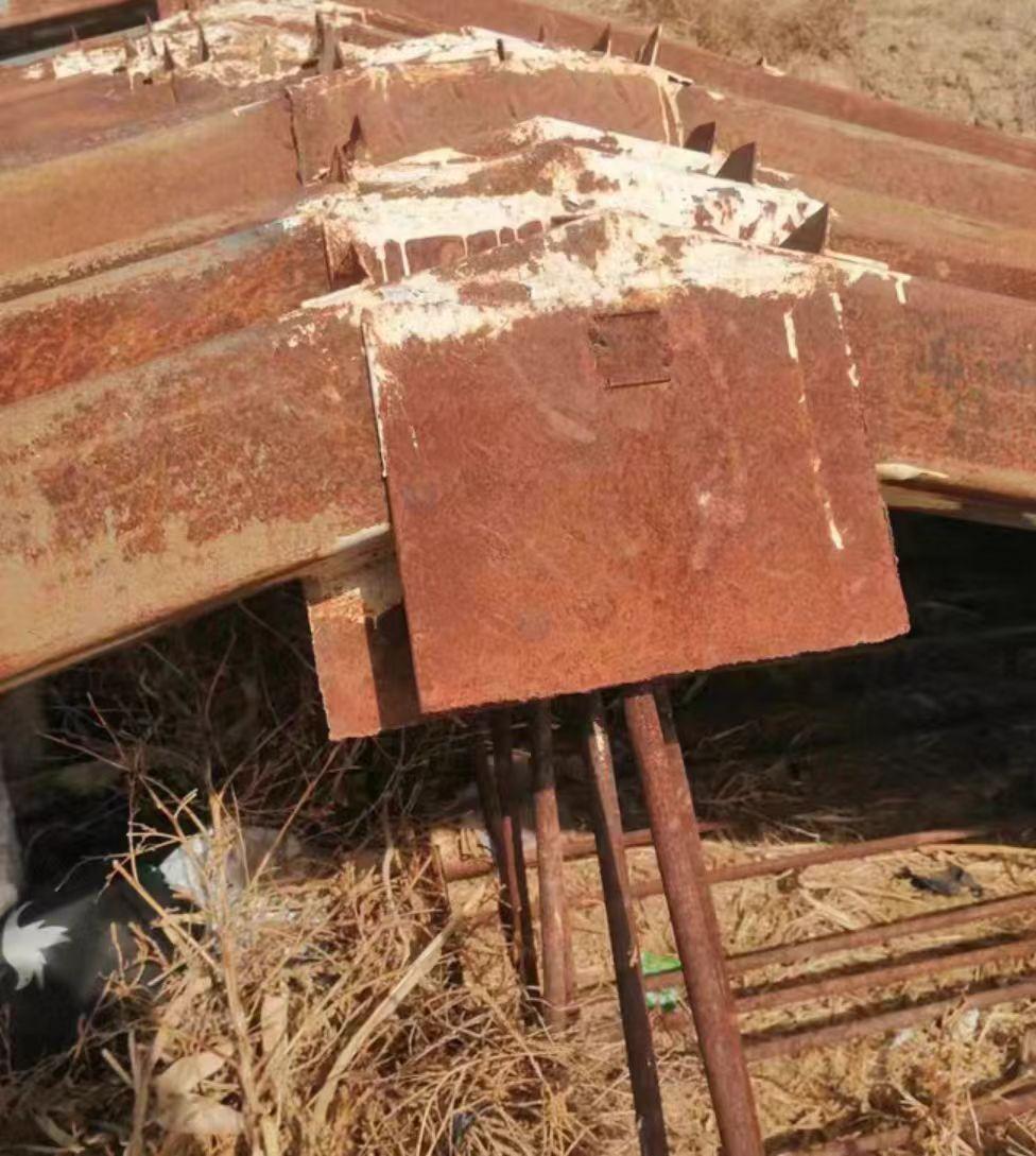 赤峰地区处理十九架钢架柁