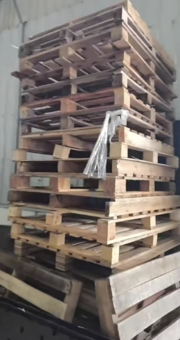 眉山地区处理一批托盘