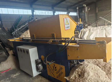 衡水地区处理木屑刨花加工烘干生产线全套设备