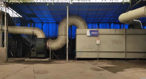 成都地区处理污泥处理企业生物除臭设备二套