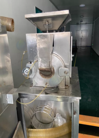 淄博地区处理自用FC300F-C锤式粉碎机 2吨PVC铝箔药板废料