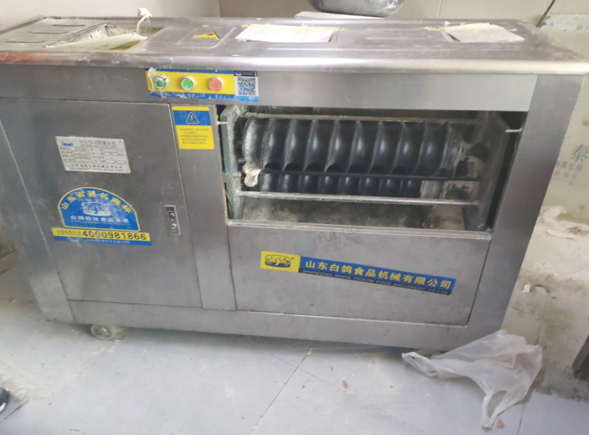 泰州地区处理白鸽MG70/2型馒头机