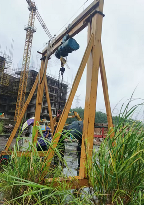 钦州地区处理5吨自动走地行车吊