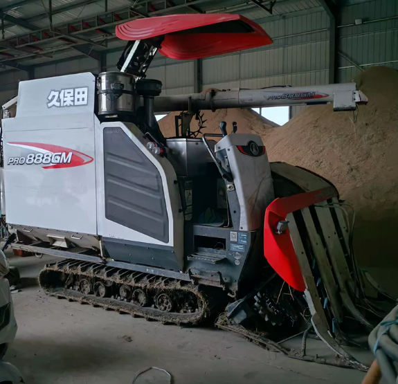 盐城地区处理久保田收割机