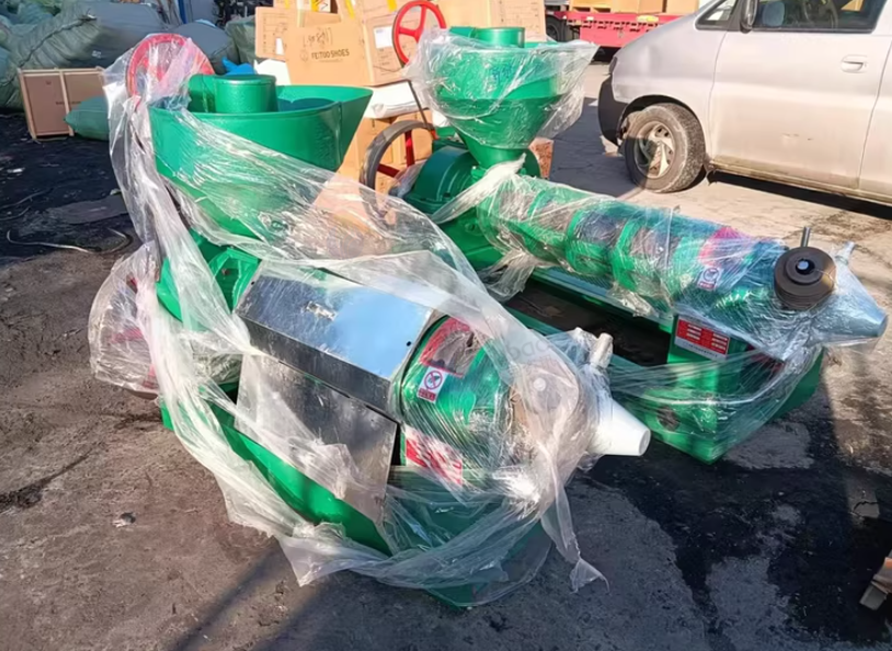 阿克苏地区处理榨油机 一台140型一台120型