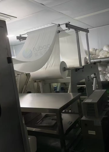 苏州地区工厂处理一次性洗脸巾全套机器