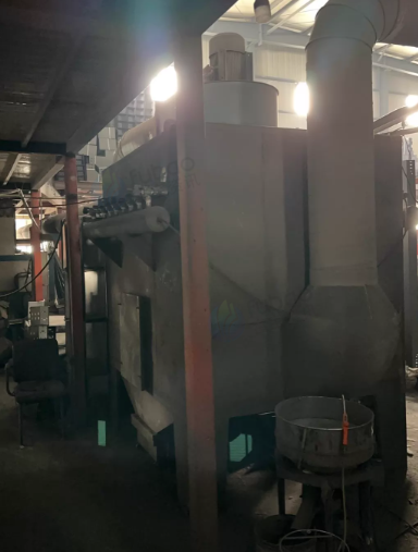 淮安地区工厂处理静电喷涂流水线一套