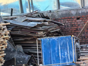 聊城地区处理10吨工地用下来的板条 方子头