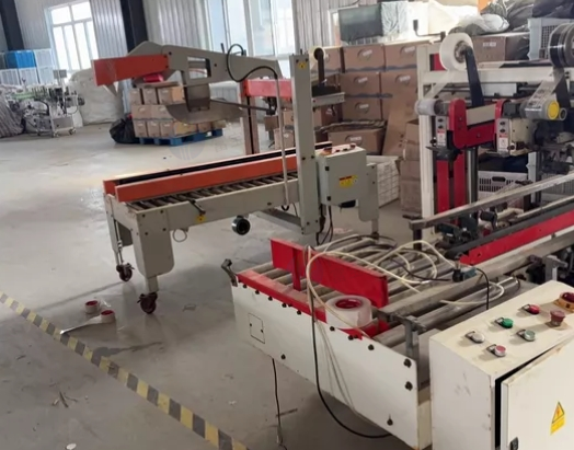 西安地区日化厂处理灌装生产线处理、锁盖机、贴标机、喷码机、封箱机等