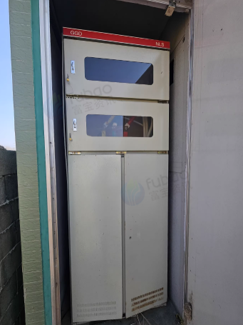 连云港地区工厂处理250KVA箱式变压器1台、脚墩机全套设备