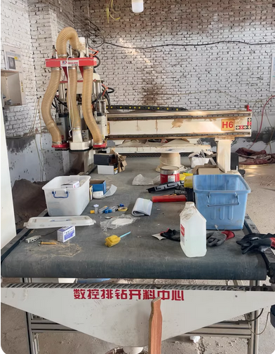 石家庄地区处理全自动加工中心，下料机带自动履带