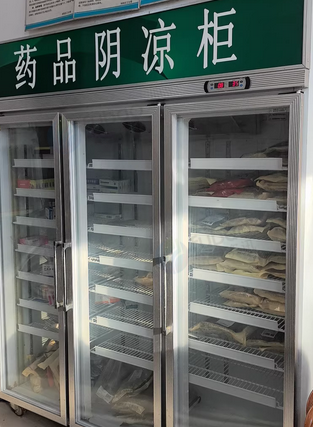 九江地区处理药品阴凉柜、药品展示玻璃柜