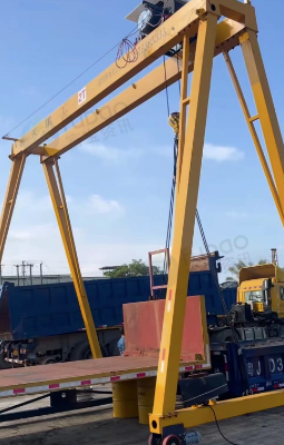 江门地区处理龙门吊