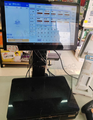 十堰地区处理2台收银秤