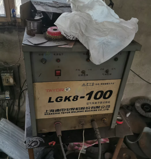 徐州地区工厂处理实心轴卷板机、等离子切割机、套丝机等