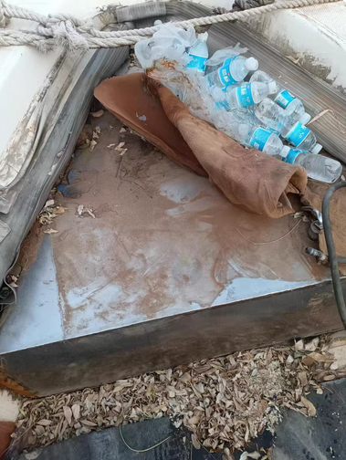 秦皇岛地区处理8.8米玻璃钢船皮