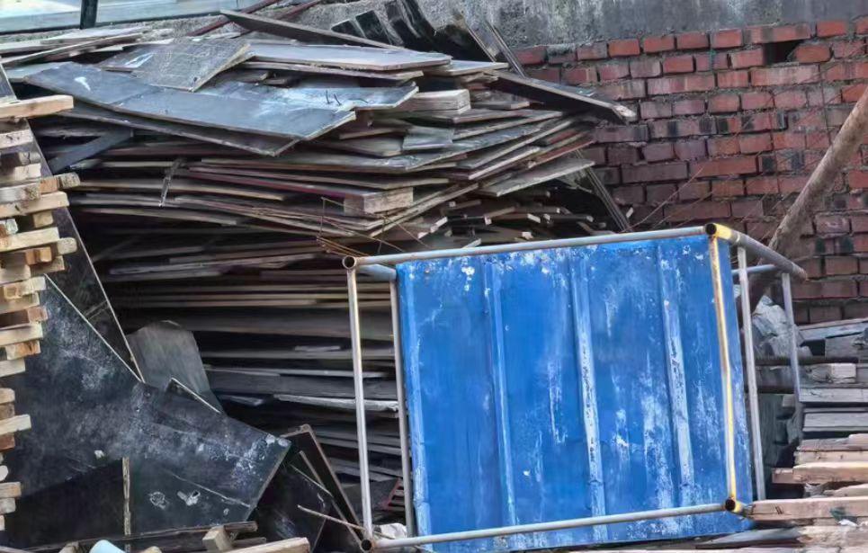 聊城地区工地处理木板条、木方头