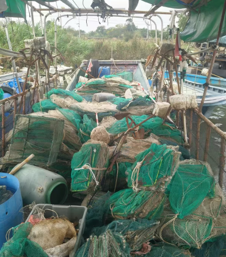 汕头地区处理地笼船