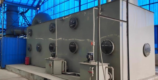 成都地区处理污泥处理企业生物除臭设备二套