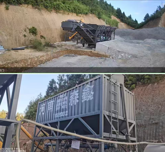 赣州地区处理移动300型水稳站