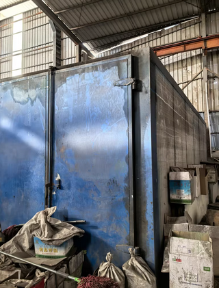 厦门地区处理7.2米*3米高烤漆炉