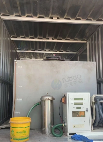 台州地区处理自用5000升、6000升柴油箱各一个、24V加油机一台