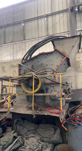 石嘴山地区处理1212型反击破碎机，160千瓦电机